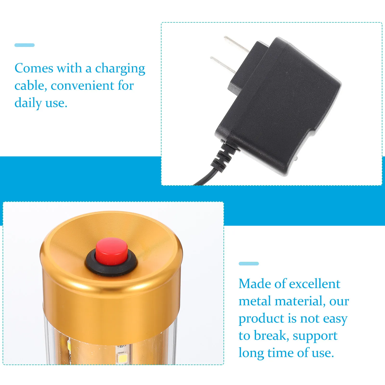 

1 Set Colorful LED Flashing Glow Stick Fluorescent Light Wand for Nightclub Bar Party Concert Festival Lighting Accessory