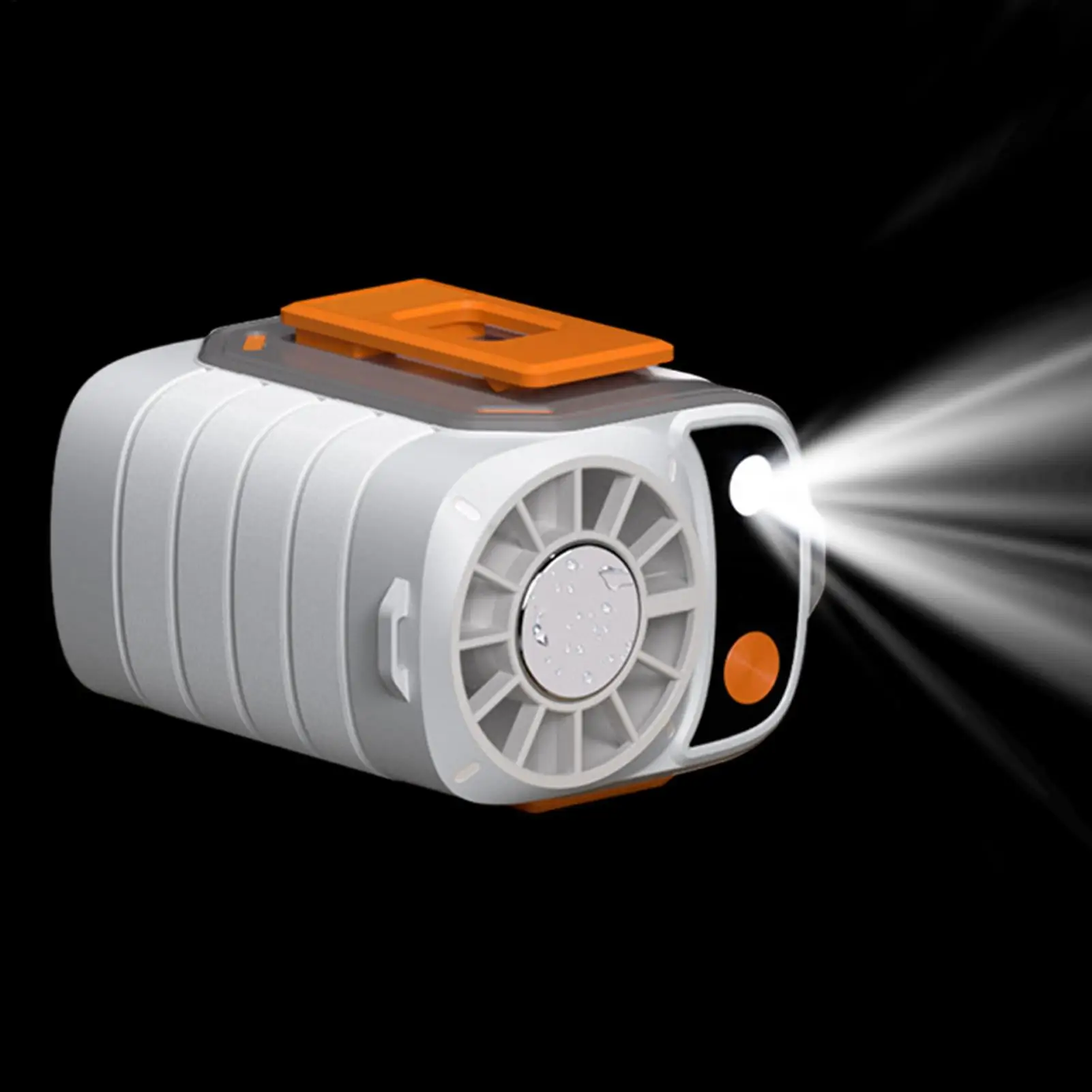 

Portable Waist Fan Portable Wearable Body Fan Outdoor Supplies For Festival Offices Hiking Desk Outdoor Camping Sports Travel