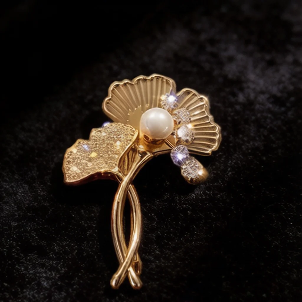 New Niche Luxury Waterproof Hidden Button Commuter Badge Suit Lapel Pin Unique Personality Stylish Outfit European Retro Versatile Shoe Metal Badge Brooch Scarf Clip Shoe Accessory French Decorative Pin High Aesthetic Business Banquet Brooch Metal Lapel Pin