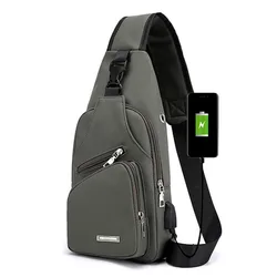 Men Women Chest Bag Crossbody Shoulder Trend Outdoor Business Messenger