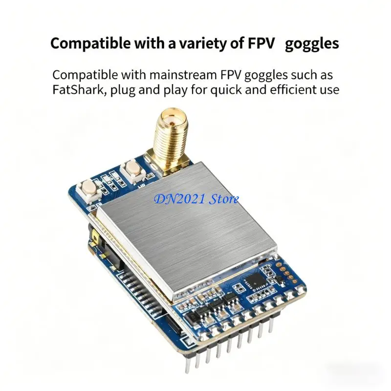 F3KE 6.1-7.2GHz FPV Receiver Wide Temperature FPV Goggles CVBS Video Input Module
