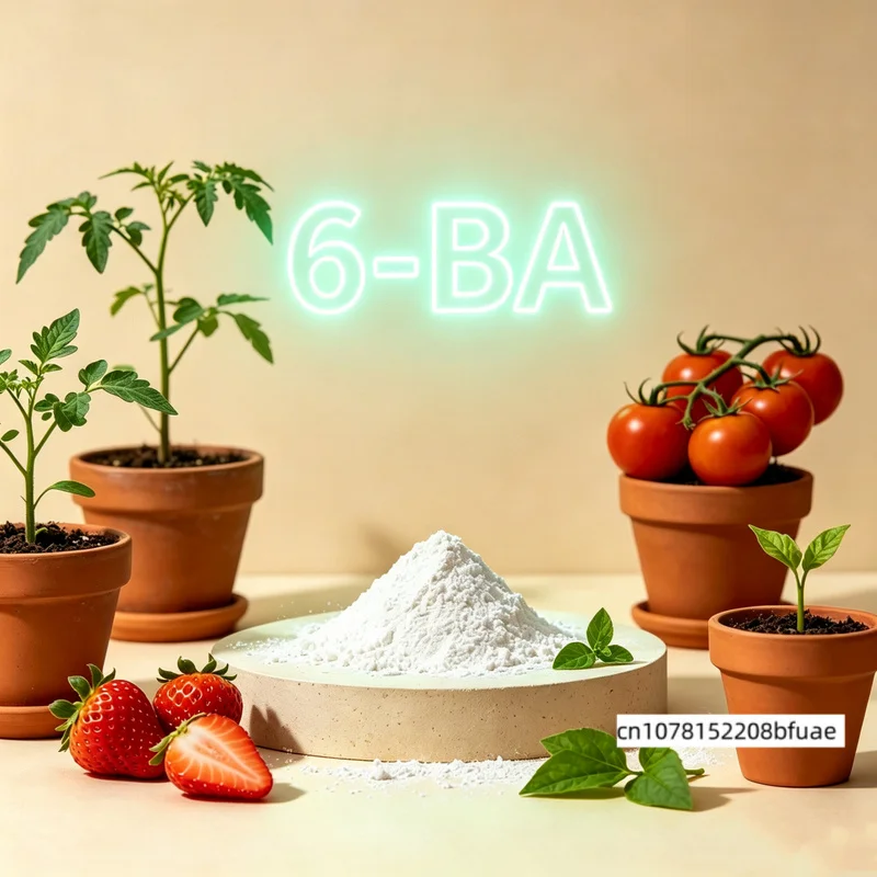 Topj New Type Fertilizer 6‑BA Plant Nutrition Powder For Potted Flowers Fruits Vegetables Home Garden Cultivation Plant Suppleme