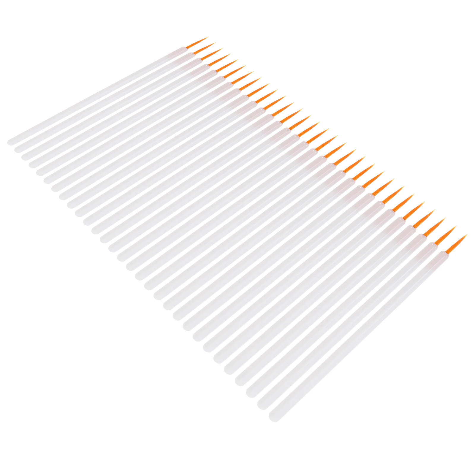 100 pezzi pennello per eyeliner applicatore per eyeliner usa e getta fibra di nylon fine strumento per il trucco degli occhi pennello essenziale per truccatore