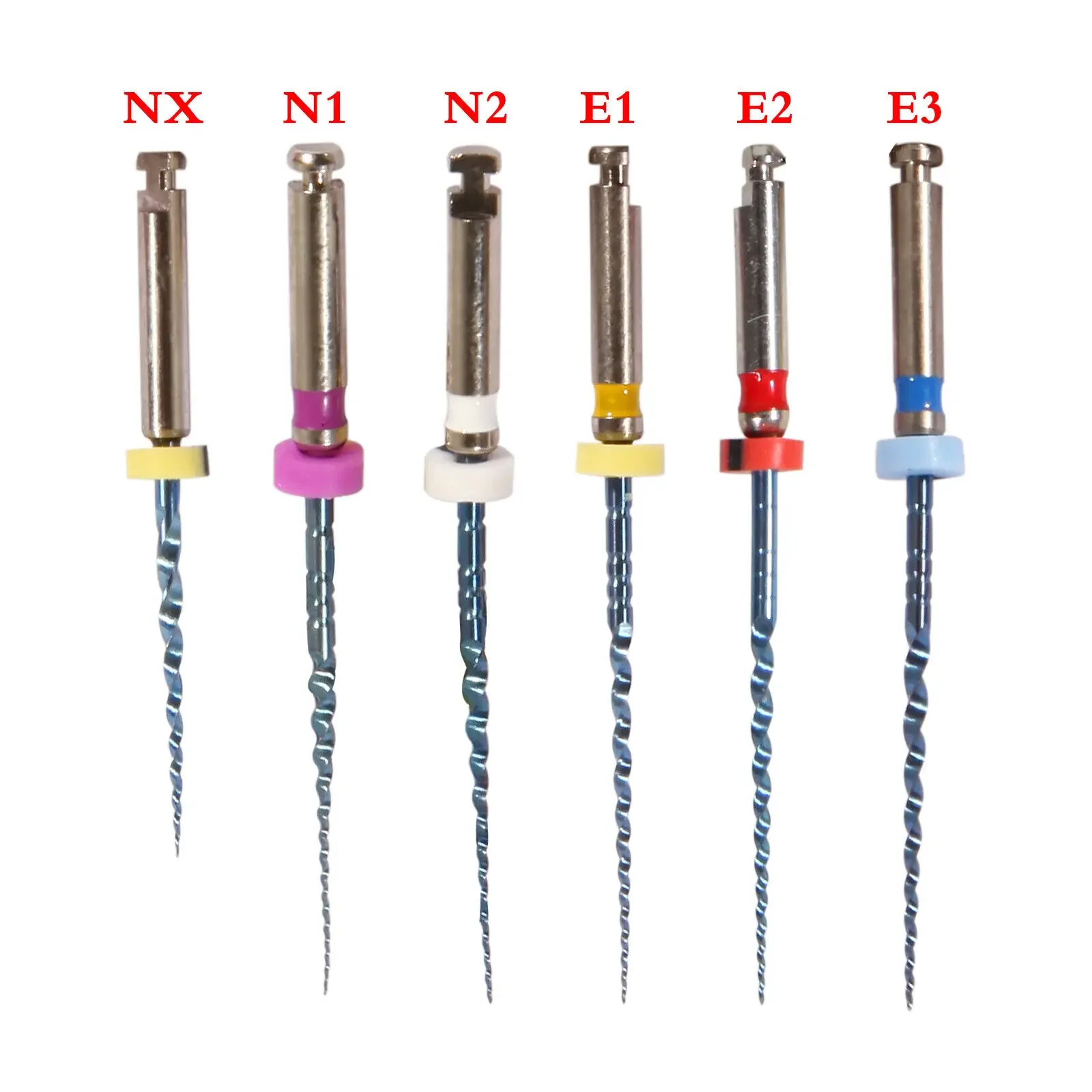 30PCS/5Packs Dental Endodontic Universal Engine Rotary Endo Motor Root Canal NiTi File 25mm