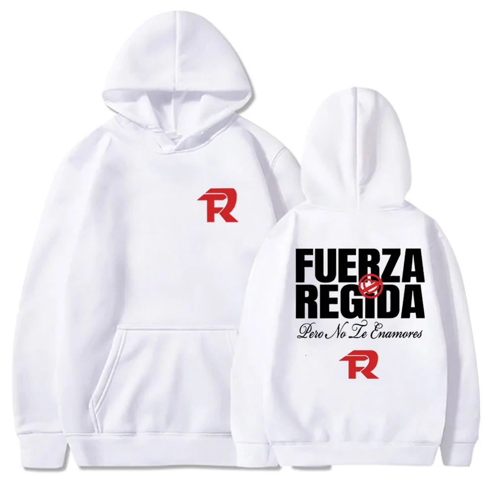 Fuerza Regida Pero No Te Enamores Tour Sudadera con capucha Fuerza Regida Album Fan Gift Sudaderas unisex de manga larga