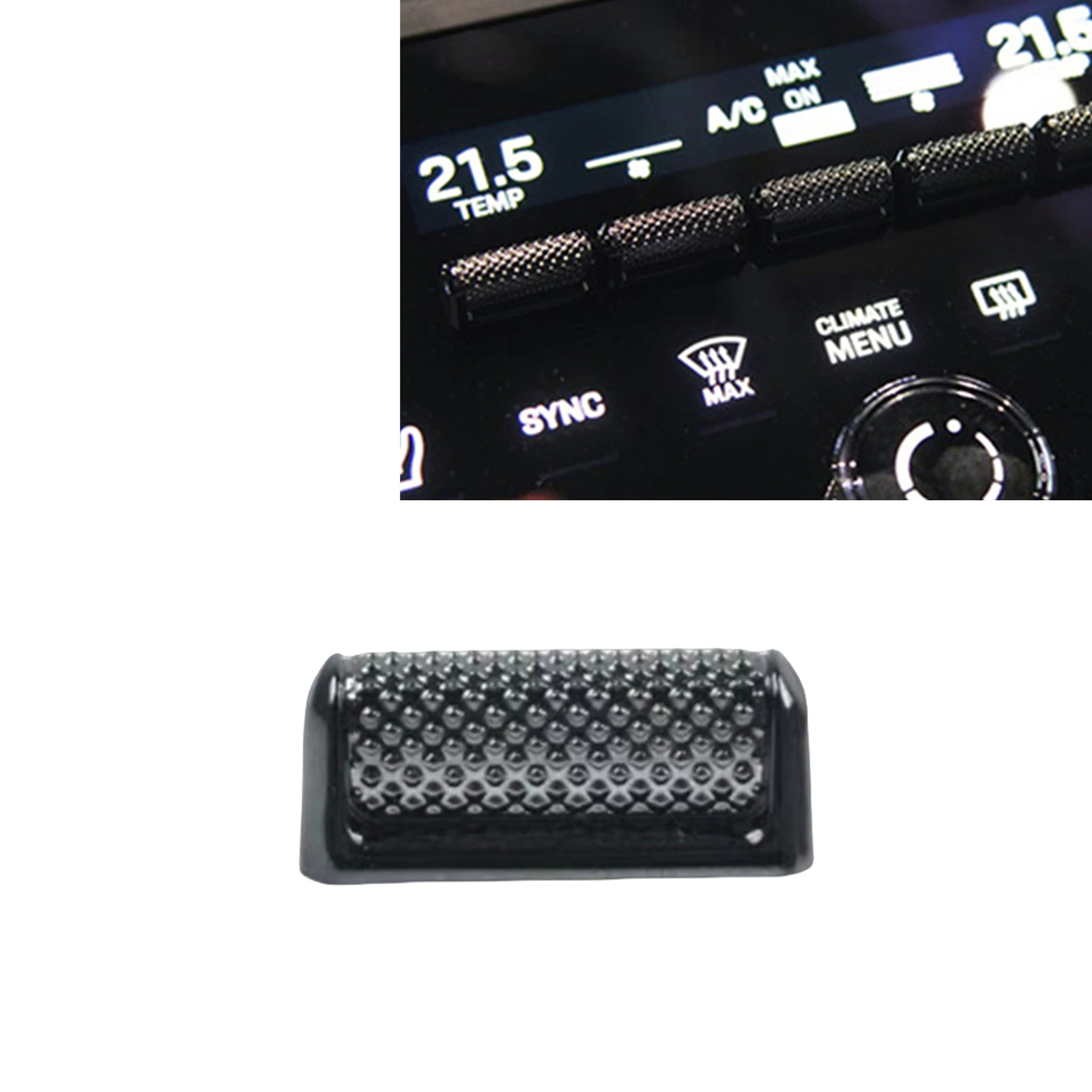 

1 шт., внутренняя центральная консоль автомобиля, кнопка переключения кондиционера, крышка для Porsche Panamera 976 Macan New Energy 95C Cayenne 9YA-2