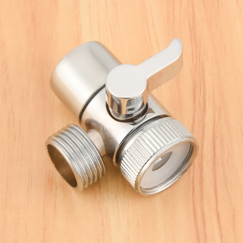 Faucet Valve Diverter Sink Valve Water Tap Faucet Splitter Adapter Home Bathroom Kitchen Diverter