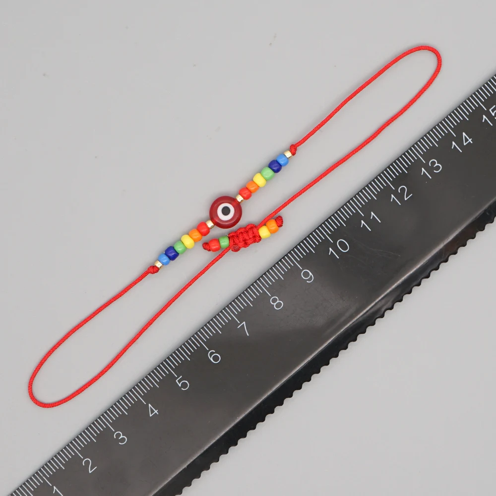 سوار العين التركية للنساء ، مجوهرات مع الخرز ، نمط بوهيمي ، مطرز ، محظوظ ، عيد الفصح ، 2020