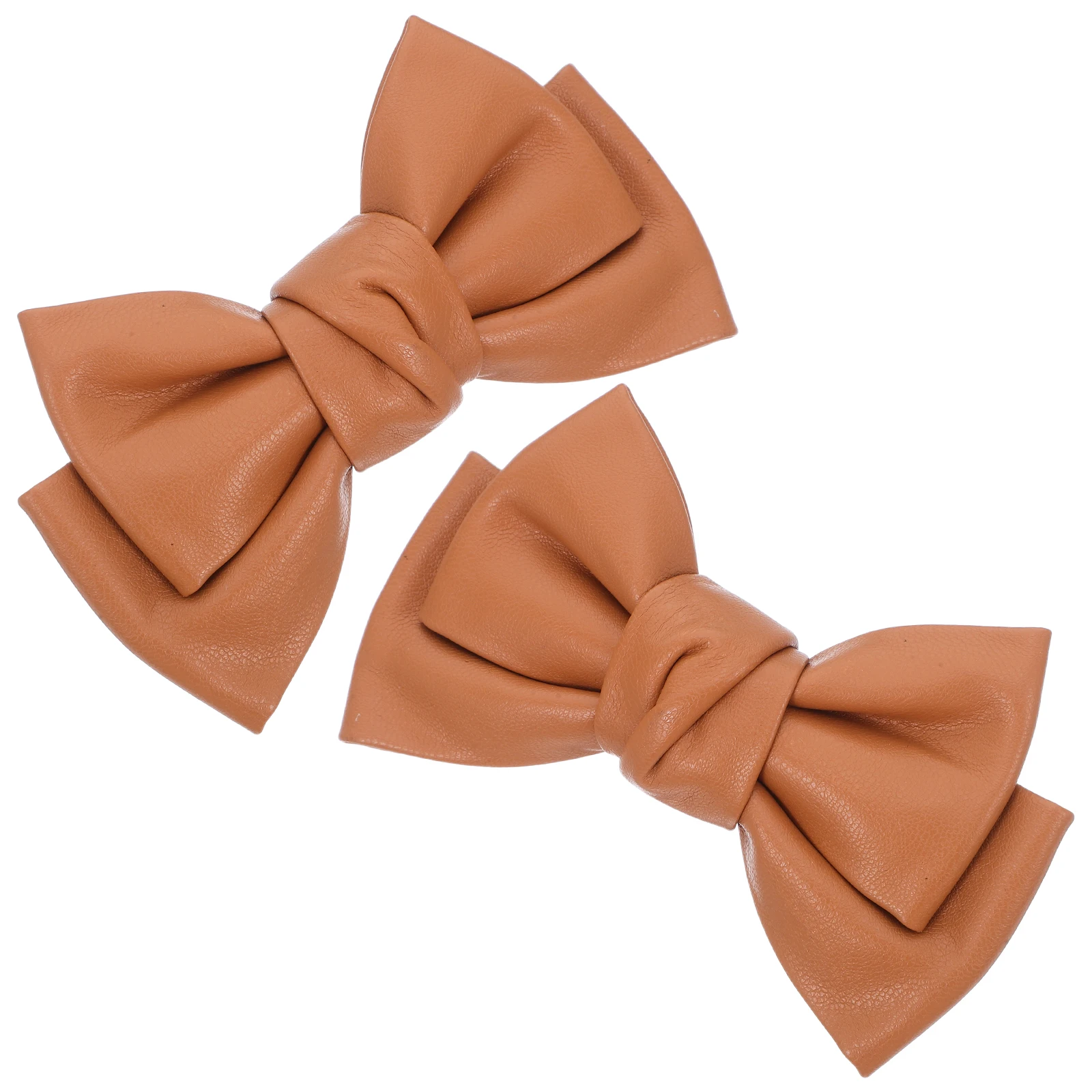 

1Pair Detachable Bowknot Shoe Charms PU Material Sophisticated Design Reusable for Heels Bridal Party Daily Wear