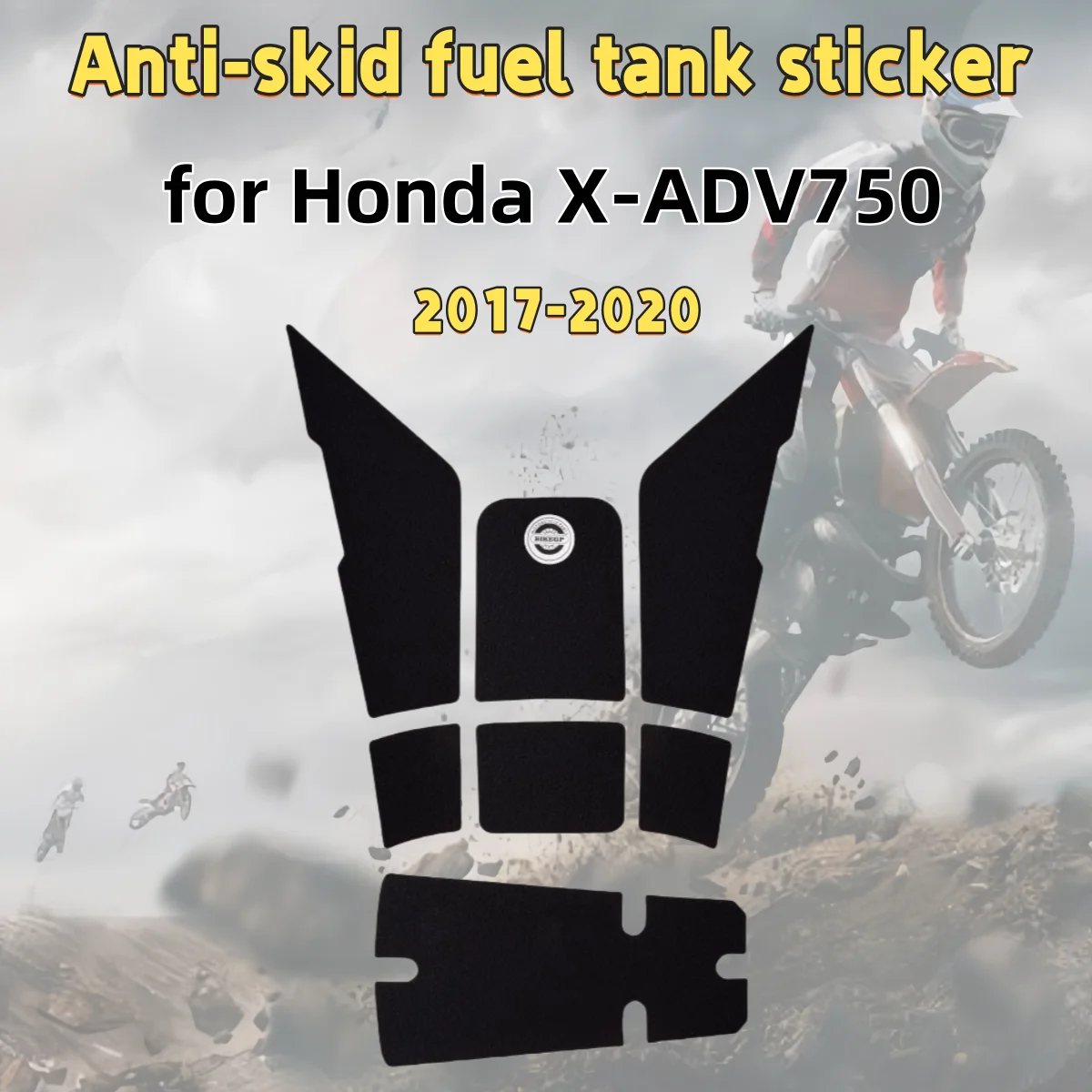 

for Honda X-ADV750 2017-2020 motorcycle fuel tank sticker fishbone sticker anti-slip protection sticker side sticker