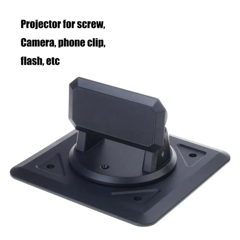 R53C Flexible Projector Support Holder with 360 Rotate Capability Desktop Projector Stand Support Ceiling Hanging