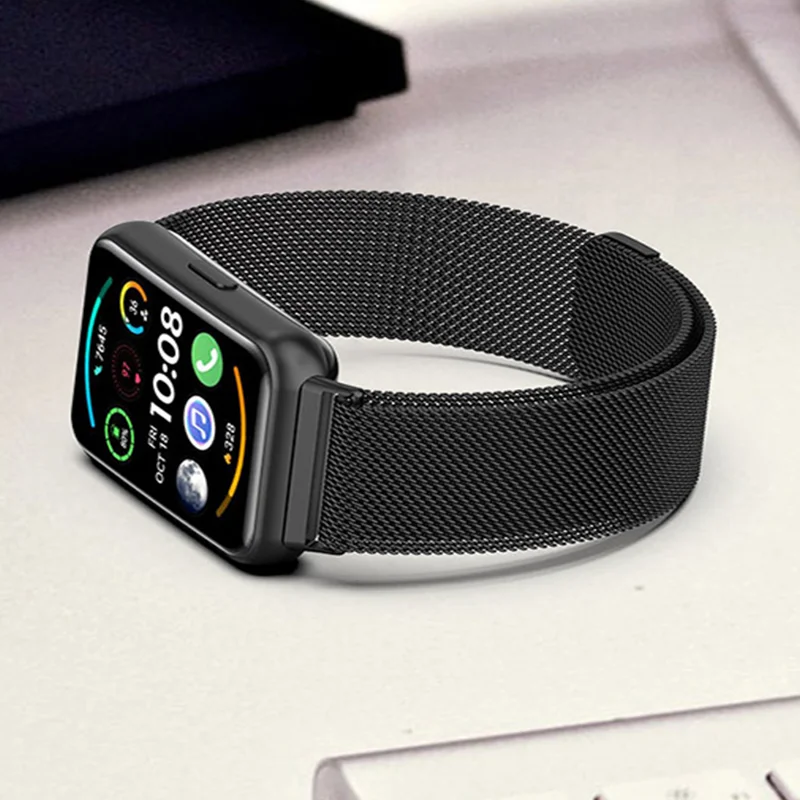Cinturino Milanese per Huawei Watch FIT Strap smart Magnetic Loop bracciale in metallo in acciaio inossidabile per Huawei Watch fit 2 accessori