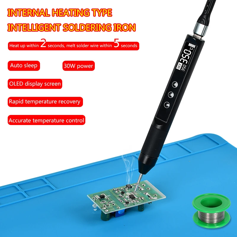 

Прецизионный электронный ремонтный паяльник для любителей DIY и любителей