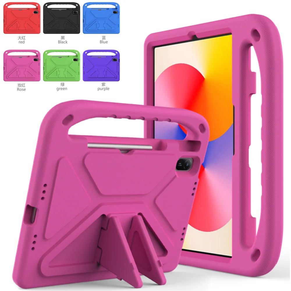 

Kids Case for Huawei Matepad SE 11 2024 11 inch EVA Hand Stand Kickstand Shockproof Tablet Cover for Matepad 11 2021/2023