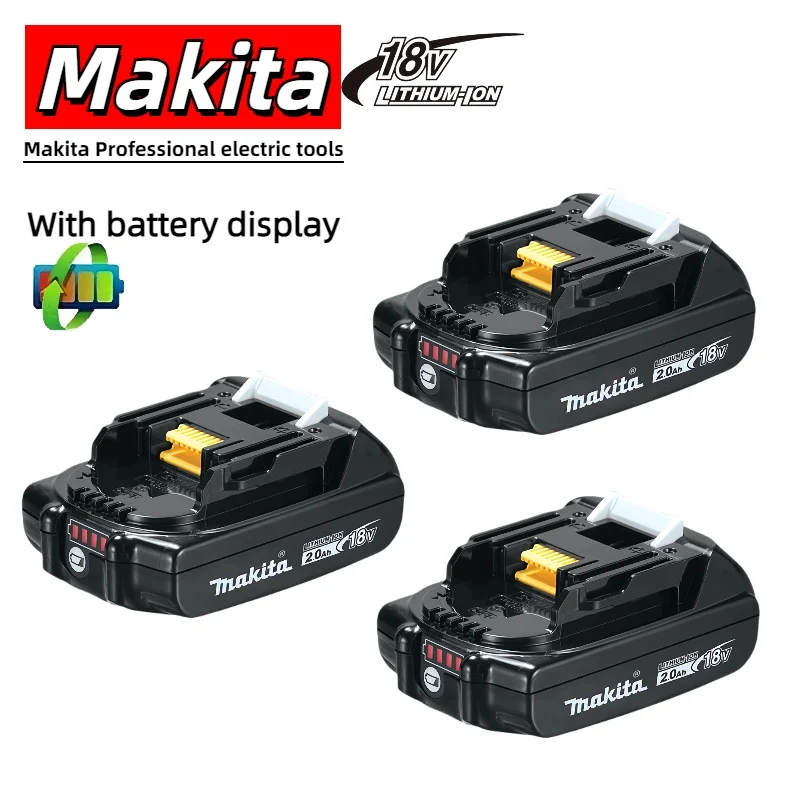 Original Makita 18V Battery 6Ah 18650 Lithium ion Replacement BL1860B BL1860 BL1850 Rechargeable Power Tool Battery DDF486 DF488