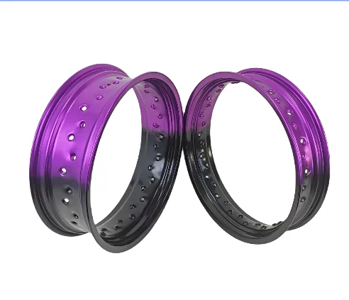 

Motorbike Wheel Rim 17 3.5 4.25 4.5 5.0 Inch Aluminum Alloy Two-color Oxidation for Supermoto