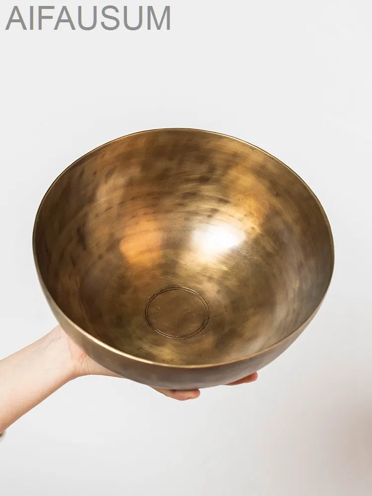 11inch 28cm professional Nepal handhammer Copper chime Tibetan Singing Bowl Meditation healing buddha Sound Bowl Zen drum