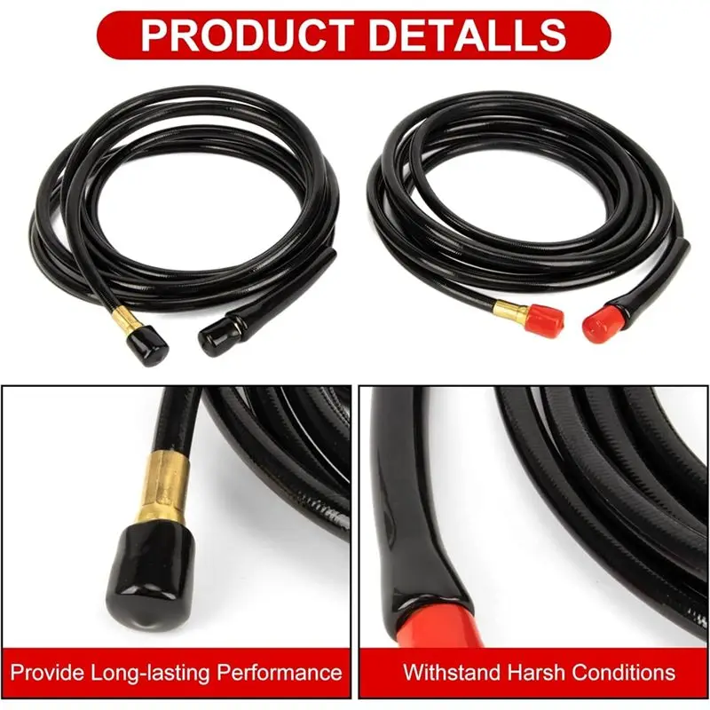 AEE5-HO5102 Outboard Hose Kit For Seastar Teleflex Hydraulic Steering Systems, Hydraulic Outboard Steering Boat Hose Kit
