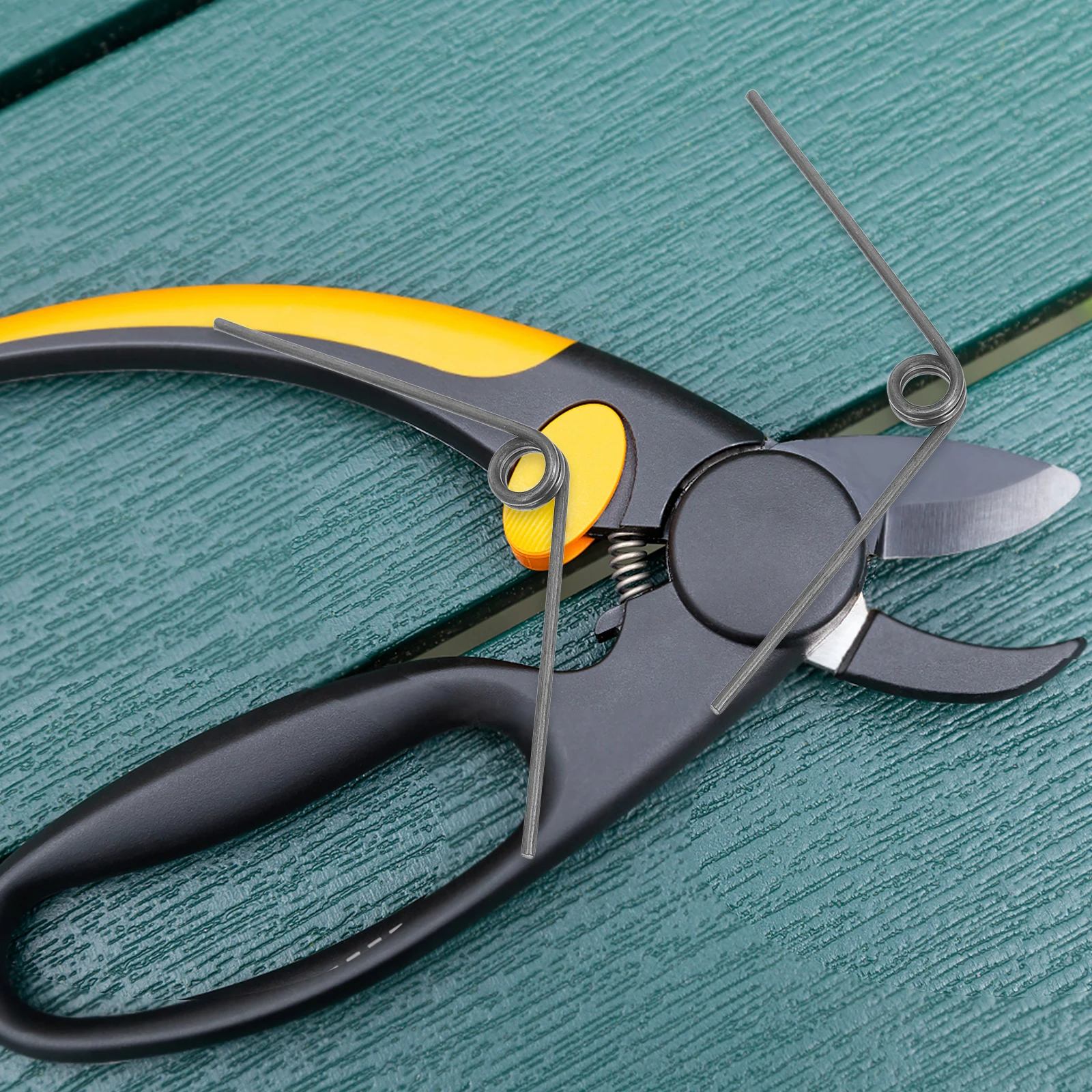 25 قطعة حديقة المقلم الربيع الفولاذ المقاوم للصدأ V-شكل التواء الربيع ل فرع المقصات استبدال أجزاء العشب الانتهازي سلسلة