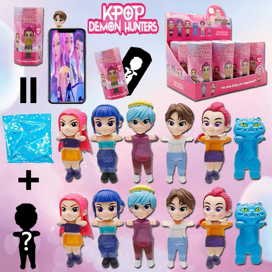 

Горячая аниме KPop Devil Hunter кукла виниловая игрушка Rumi Mira Zoi персонаж слепая коробка фигурка игрушка мини-декор модель игрушки для фанатов подарки
