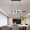 Anillo de luces led para decoración del hogar, lámparas colgantes modernas para sala de estar, comedor, iluminación interior 3