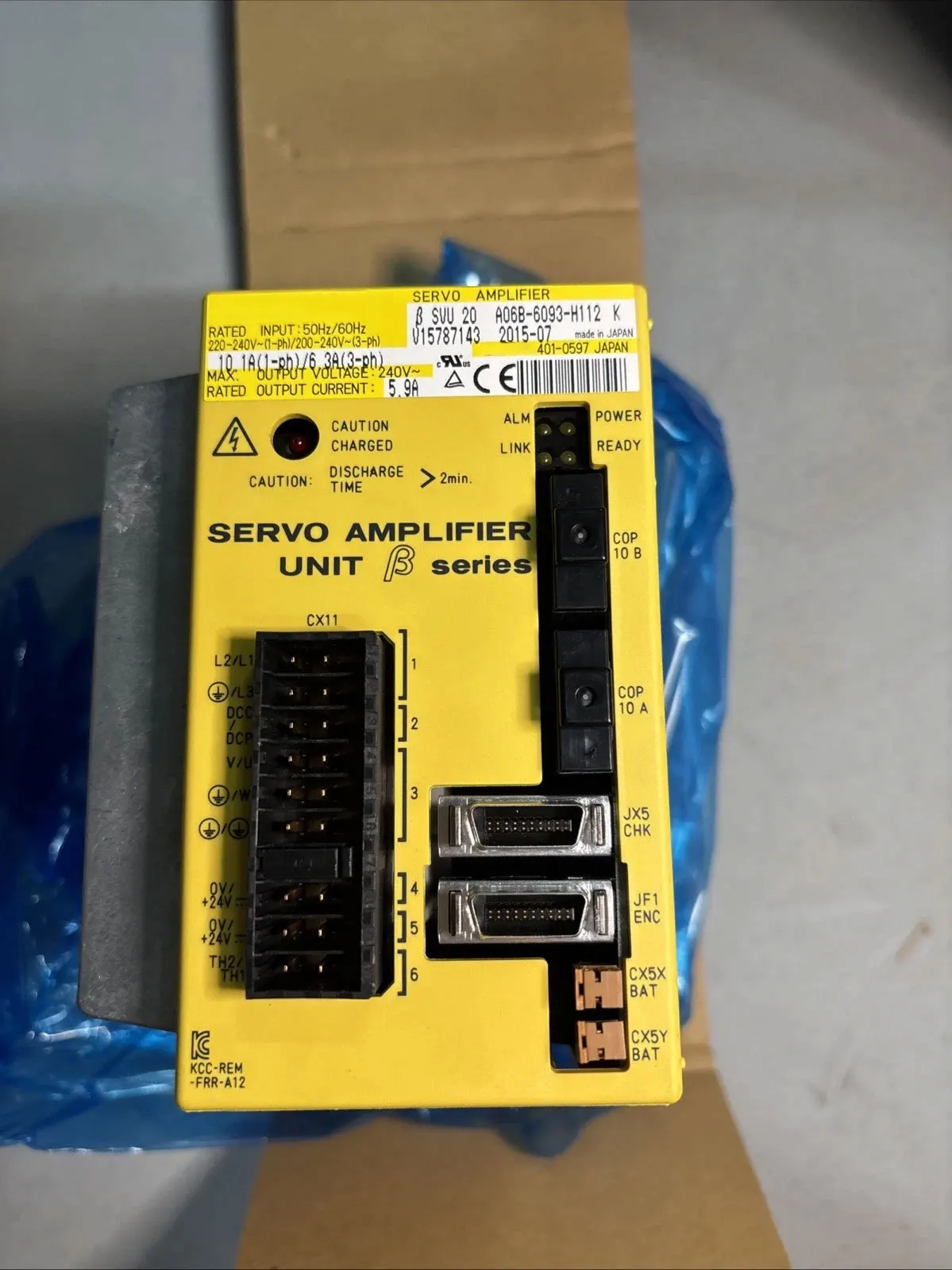 

Brand new A06B-6093-H112 A06B-6089-H101 A06B-6089-H102 A06B-6089-H103 One-year warranty