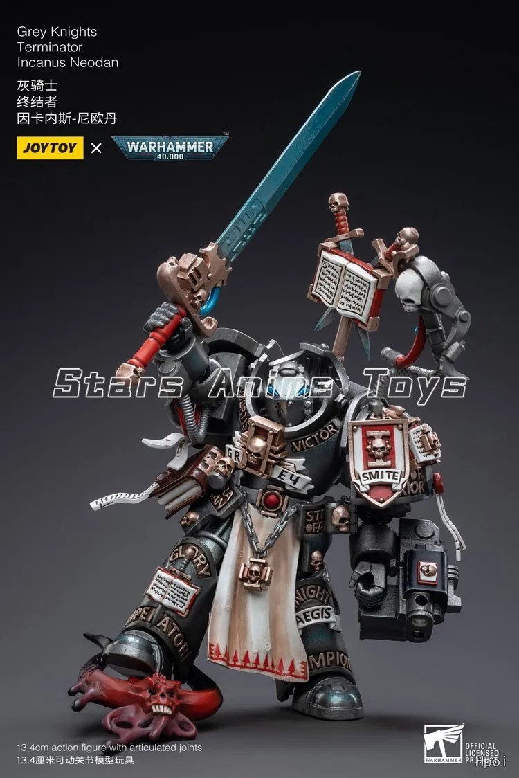 JOYTOY 1/18 Action Fiqure Warhammer 40000 Grey Knights Terminator Incanus Neodan Model