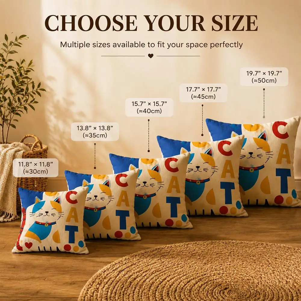 Perfume-Diptyques Cushion Cover Soft Velvet Cushion Cover Set 4Pcs 50x50 45x45 Zipper Pillowcase for Home Decor view 5
