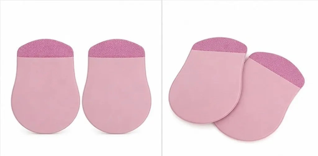 2Pcs Self Adhesive Mouse Cover Sleeve Elastic Storage Bag Stick-on Mouse Holder for Laptop Travel Office Adhesive Pocket