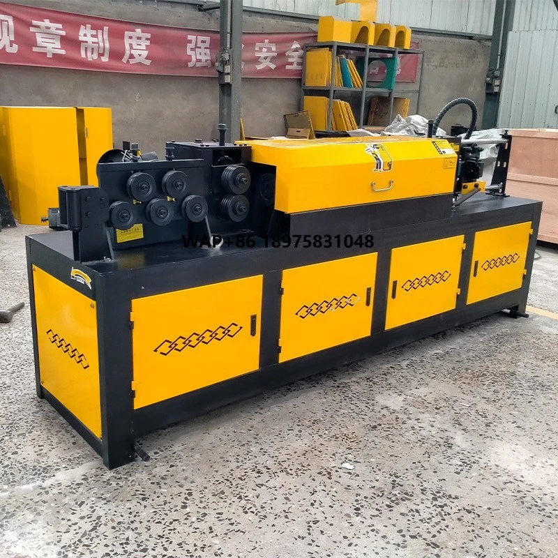 Industrial Grade Heavy Duty Hydraulic Rebar Straightening Shearing Machine with Remote Control Rebar for use