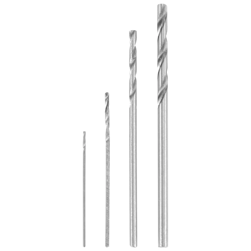 Minitaladro HSS de 40 piezas, juego de brocas helicoidales, vástago recto, PCB, 0,5 Mm-2,0 Mm