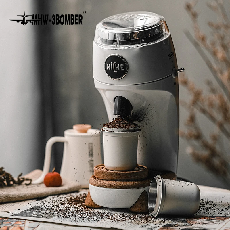 MHW-3BOMBER 58MM Coffee Dosing Cup Blind Shaker Dosing Funnel For E61 GAGGIA Portafilter Espresso Grinder Accessory Barista Tool view 4