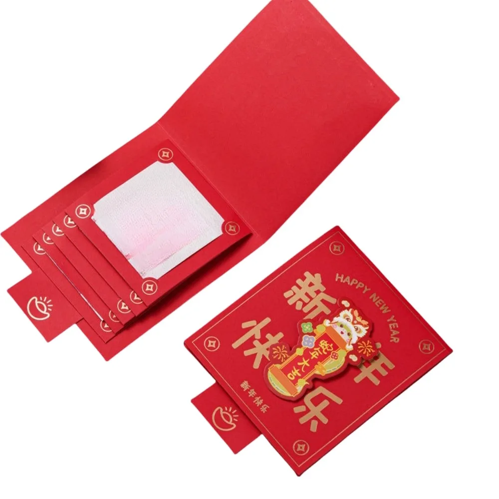 

Chinese 3D New Year Red Packet Spring Festival Blessing 2025 Snake Year Red Envelope HongBao Wealth Tree Lucky Red Pockets