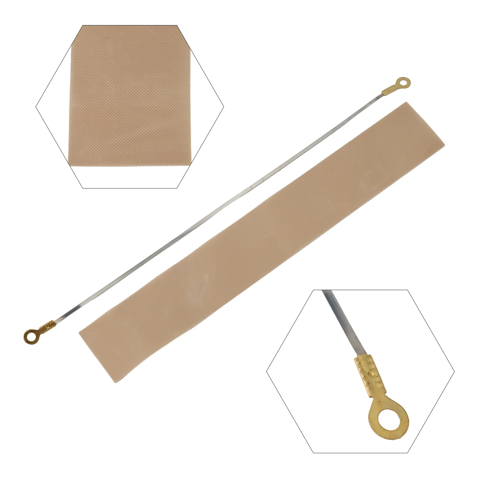 1PCS 200mm/300mm/400mm 기계 임펄스 실러 수동 열선 요소 스트립 씰링 기계 부품 플라스틱 가방 씰링에 적합