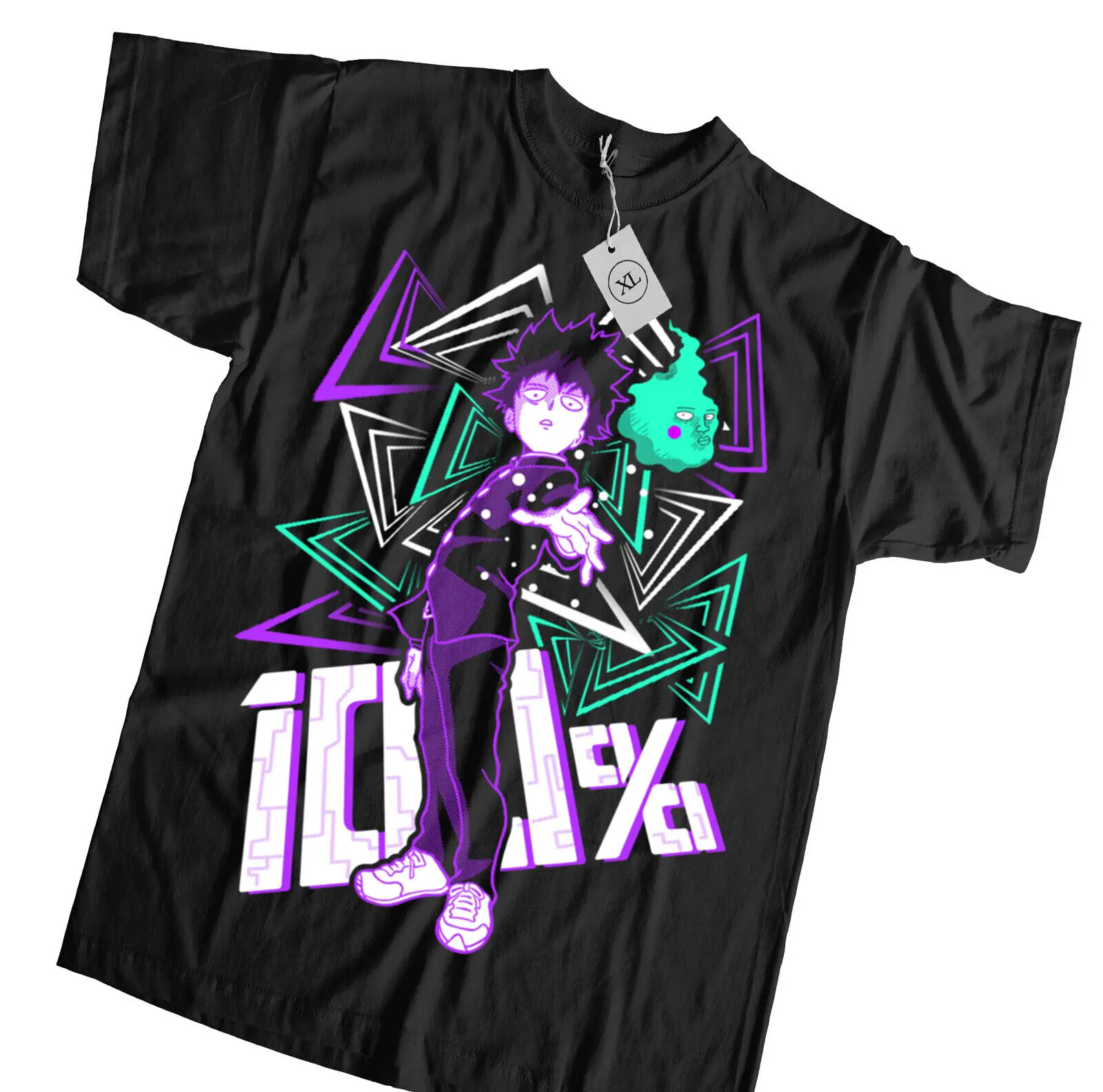 Mob Psycho 100 Shirt Shigeo Kageyama Angry Rage Anime Manga new shirt T-shirt