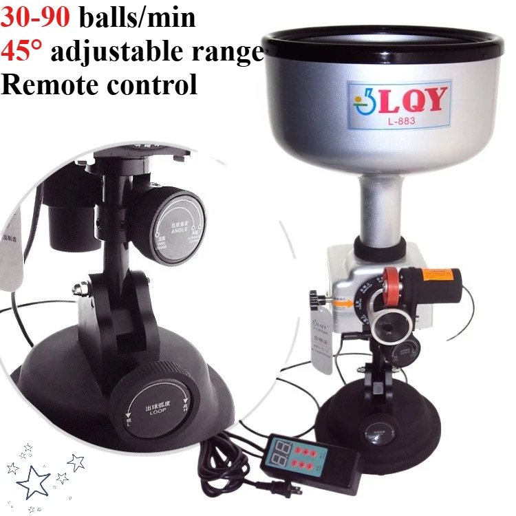 Automatic Table Tennis Serve Machine Free Pick-up Device Does Not Include Net Racquet Sports Pingpong