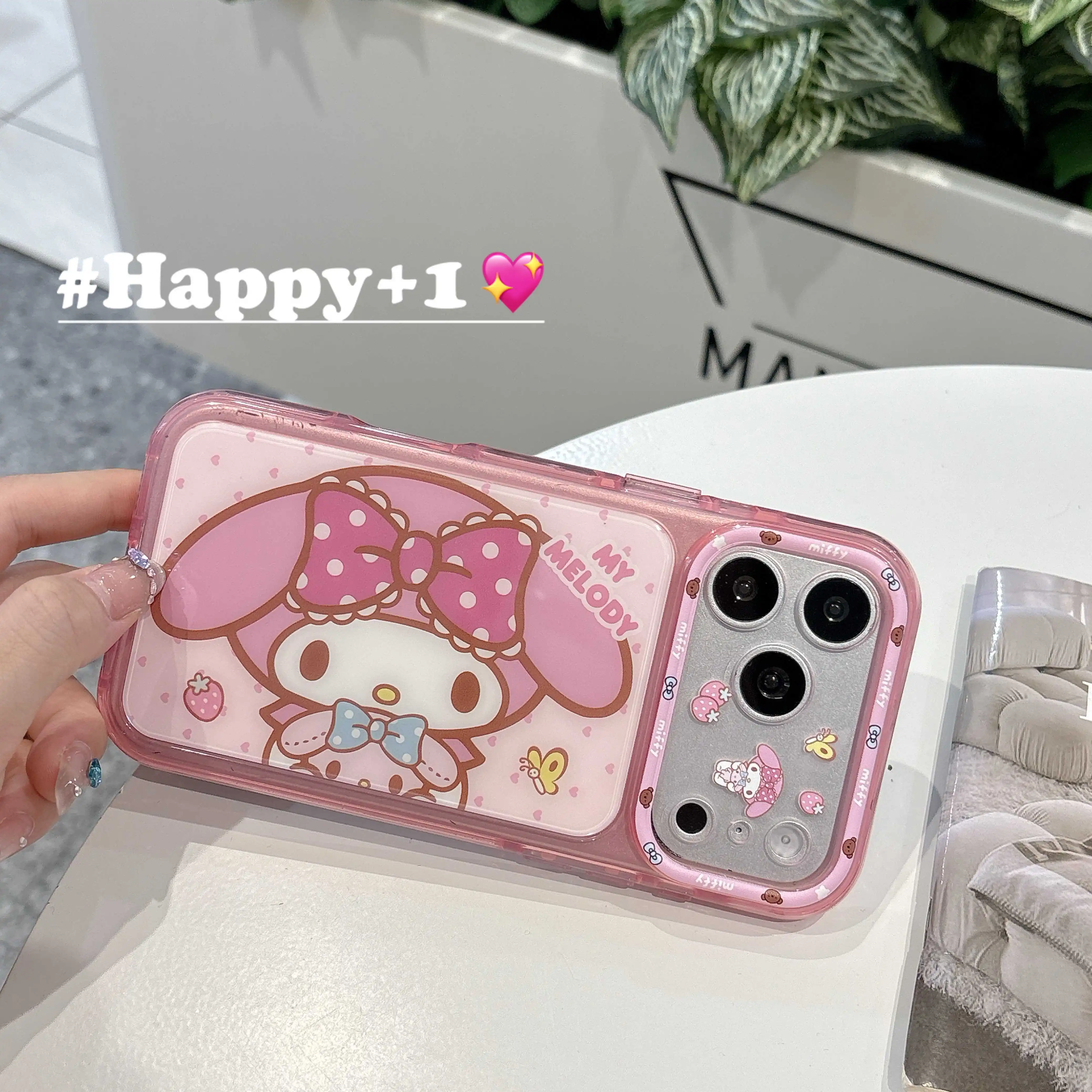 Cute Cartoon Y2K My Melody Mobile Phone Case for IPhone 17 Pro Max 17 Pro 16 Pro Max 17 16 15 Pro Max Phone Case view 2