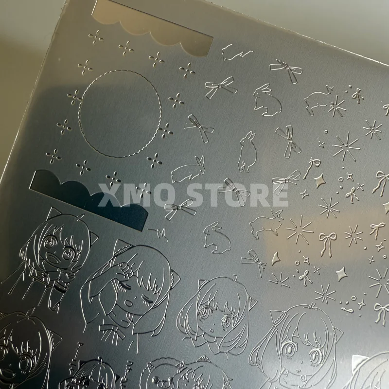 XMQ NAIL ART STAMPING PLATAS L - Nail Art France reseña y precio