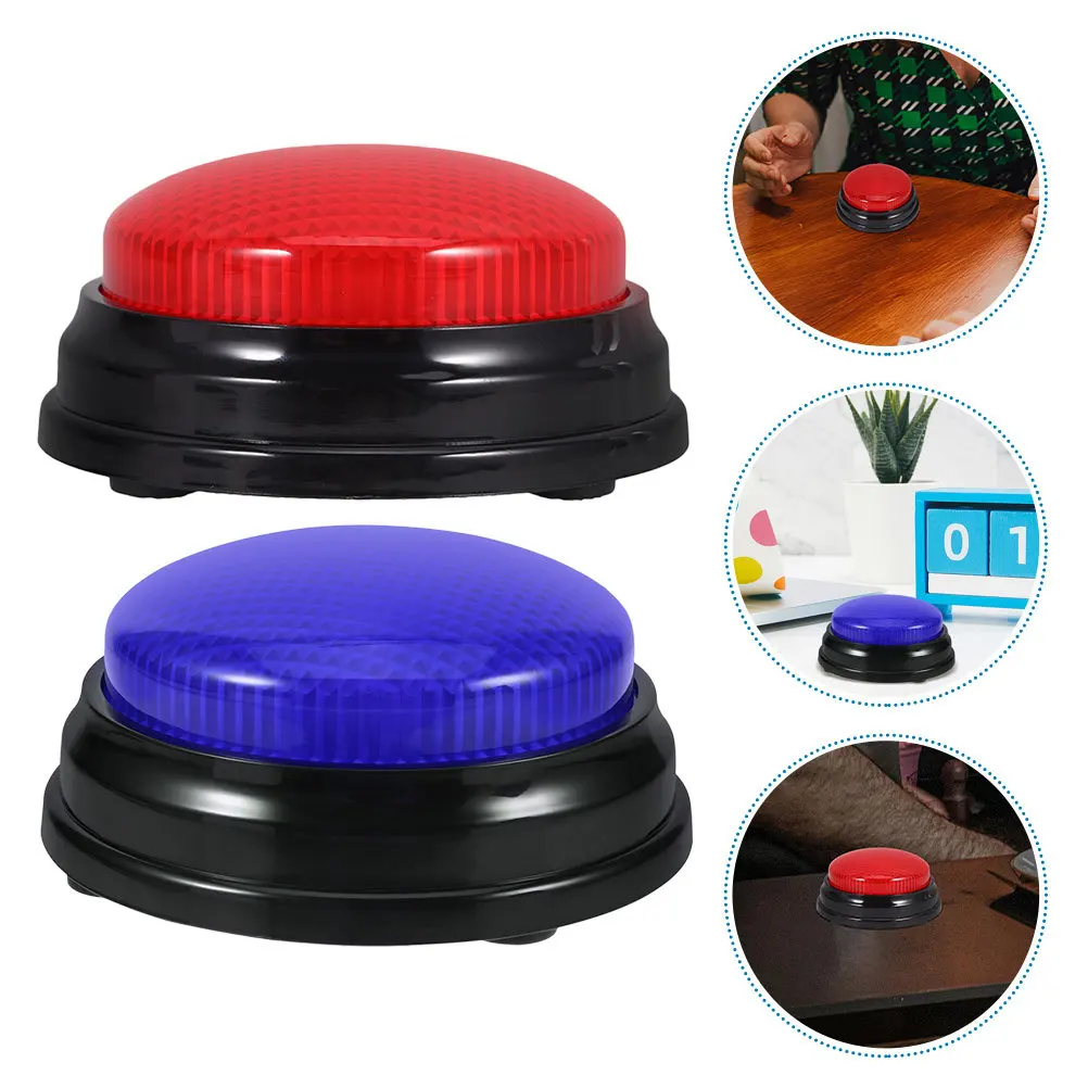 

2pcs Sound Party Favors Funny Button Night Classroom Buzzers For Game Night Activities Party Prank Props Game Button