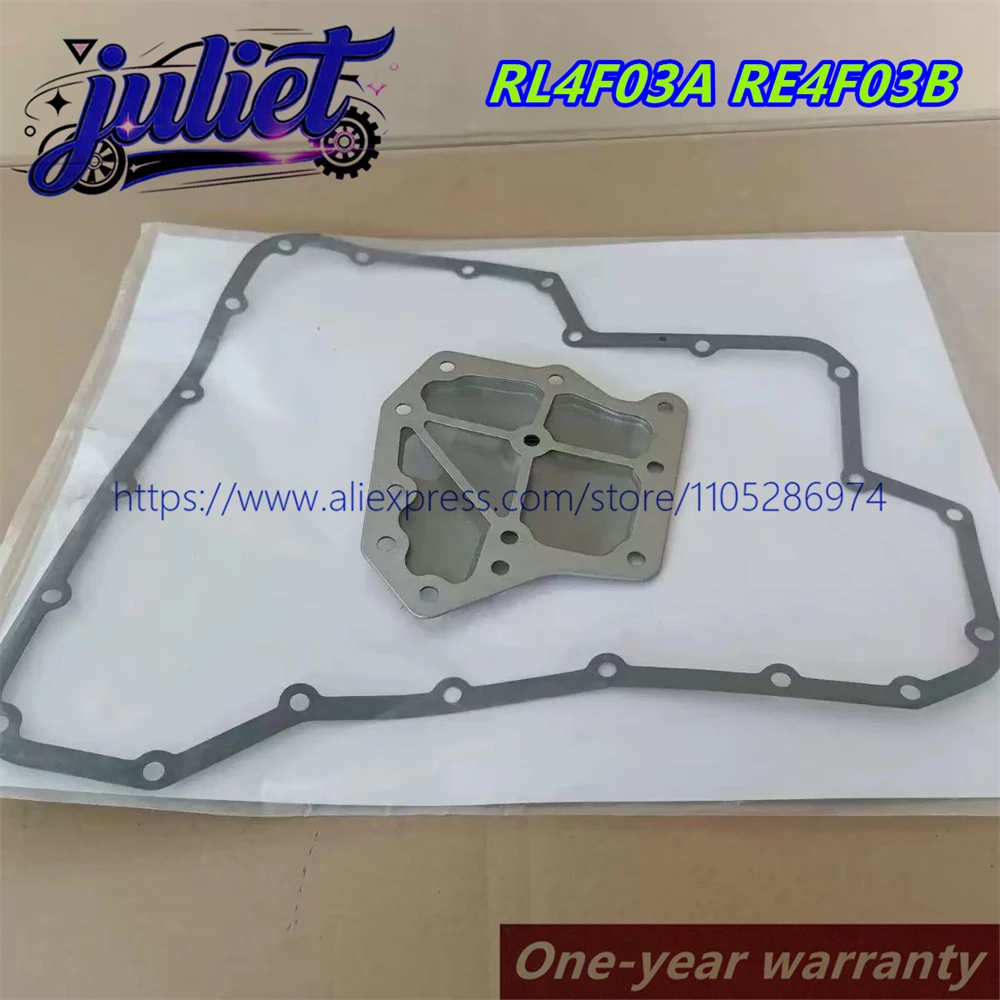 New RL4F03A RE4F03B Transmission Oil Filter Gasket Set For Nissan Sentra Versa 200SX G20 RE4F03A RE4F03V 31728-31X01 3172831X01