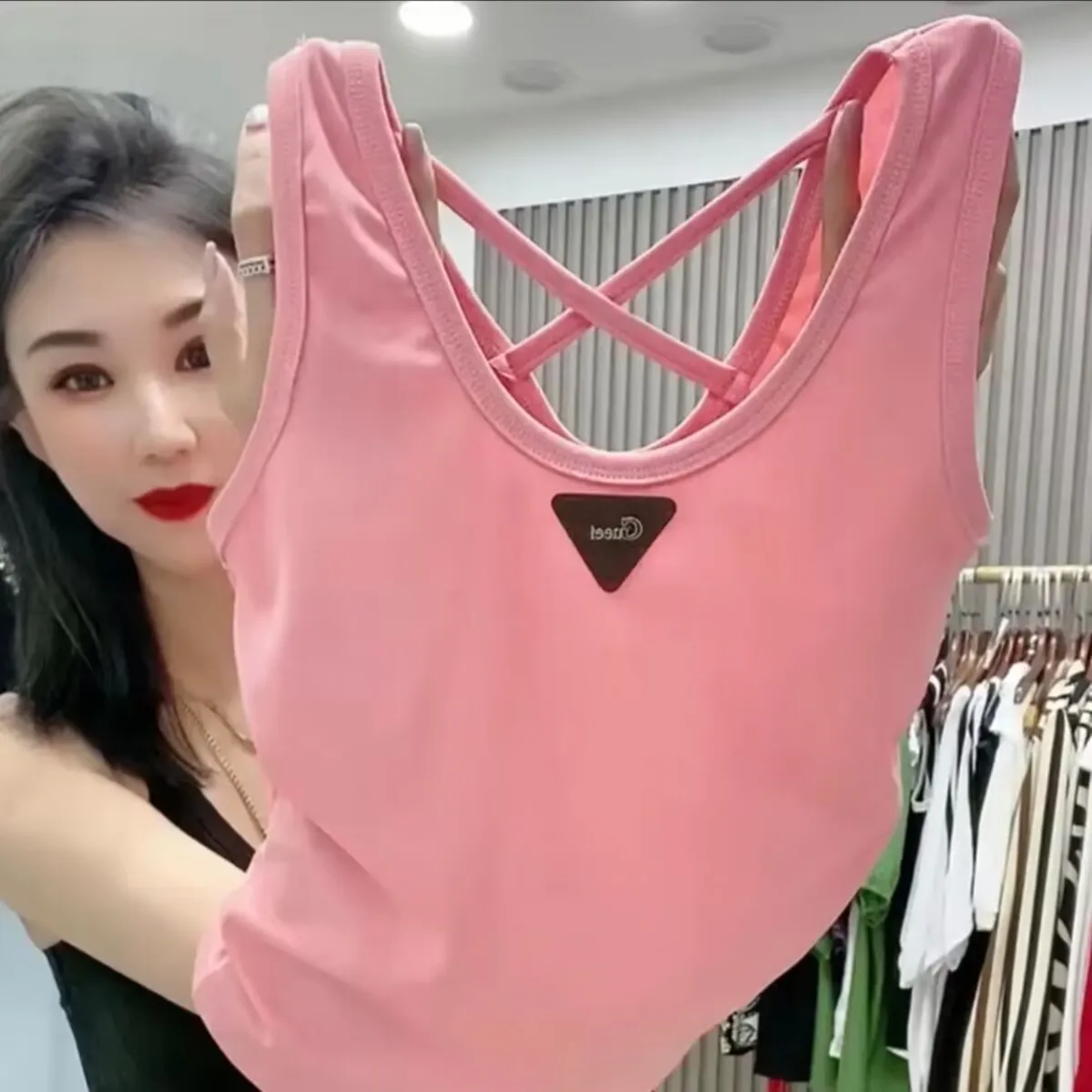 Neue Mädchen-Sommer-Tops: Atmungsaktives, Figurbetontes Damen-Freizeitoberteil, Vielseitiges Basis-Layer-T-Shirt für Frauen – Detail 5