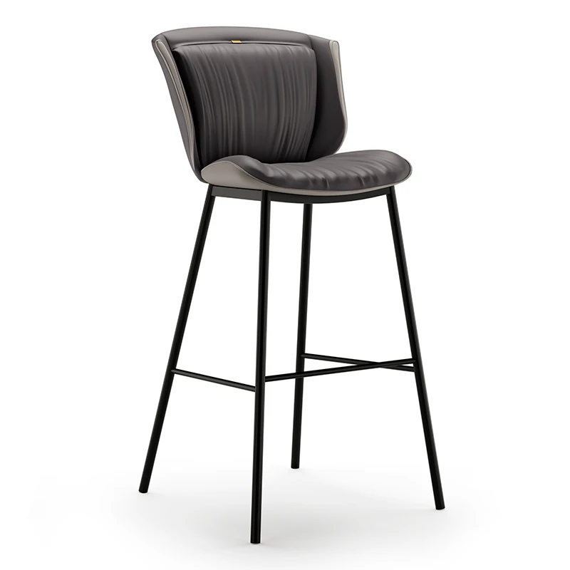 Sgabello da bancone moderno Sedie da bar Design nordico Soggiorno Sedie da bar di lusso Gamer Metallo Poltrona Silla Chaise Mobili per la casa