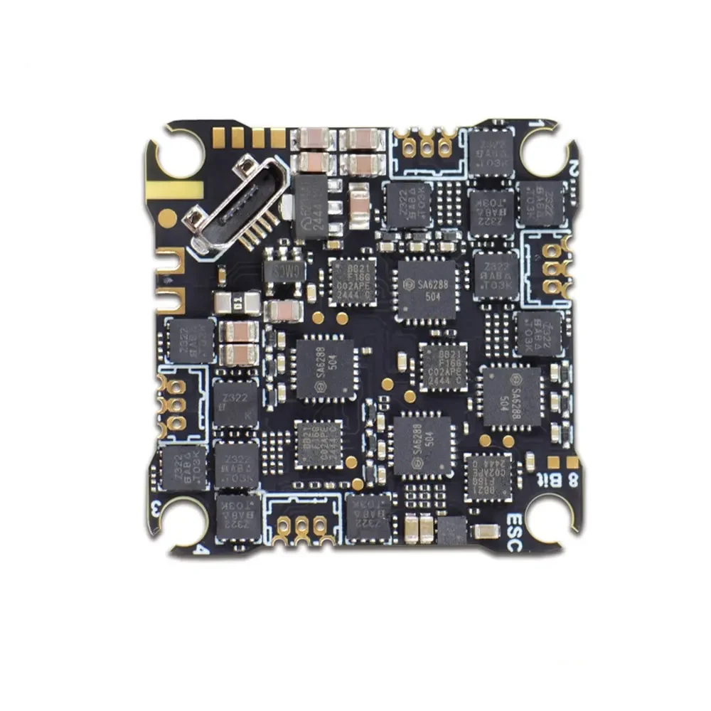JHEMCU GHF435AIO V2 20A 비행 컨트롤러 2-4S OSD Baro Blackbox 내장 ELRS 2.4G 수신기 RC FPV 프리스타일 드론