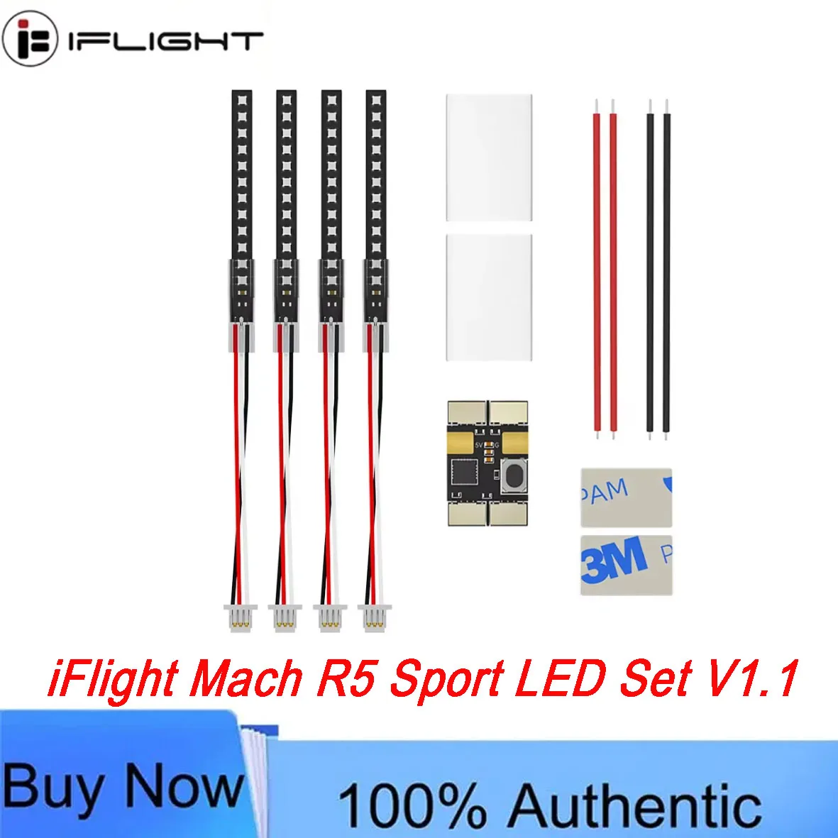 iFlight Mach R5 Sport LED Set V1.1 Tiny LED Strip Kit for FPV Parts  Mainland China  Acessorios RC Parts 2025 HOT SALE