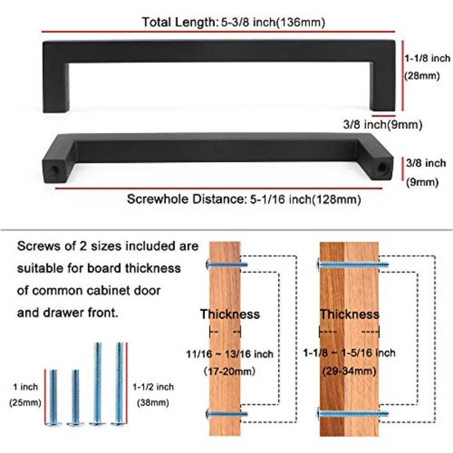multiple cabinet handles aligned on drawers