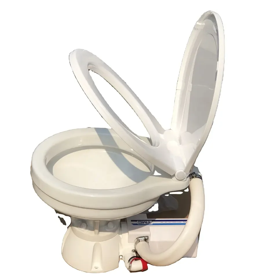 MARINE ELECTRIC TOILET for BOAT STANDARD DC 12V 18A OEM EASY to OPERATE and COMFORTABLE to TOUCH