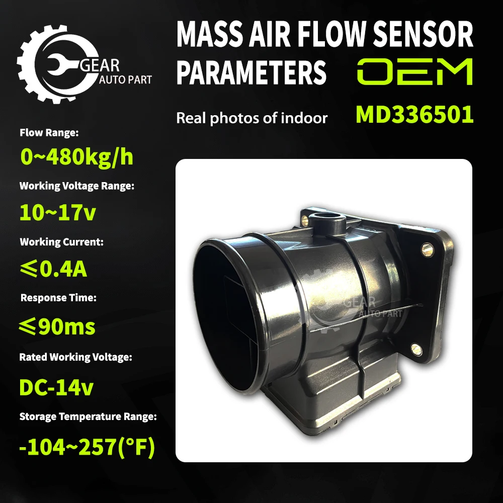 E5T08171 High quality best pricee Original part 2Years warranty Air Flow Sensor For Mitsubishi Pajero E5T08171 MD336501