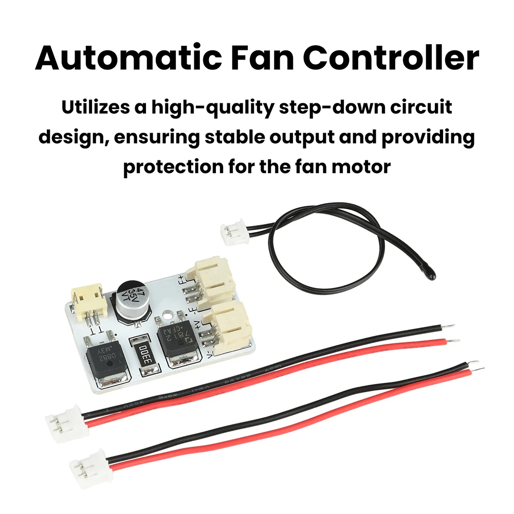 DC Fan Controller Temperature Control Board DIY Automatic Speed Regulator For LED Fan Controller Temperature Control Board