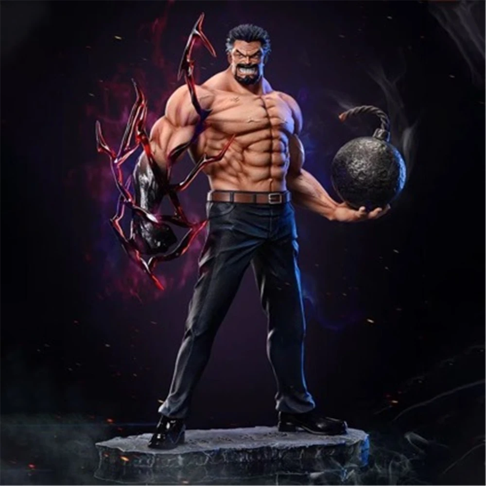 26cm 애니메이션 원피스 머슬 몽키 D 가프 배틀 Ver. GK PVC 액션 피규어 동상 모델 어린이 장난감 인형 선물