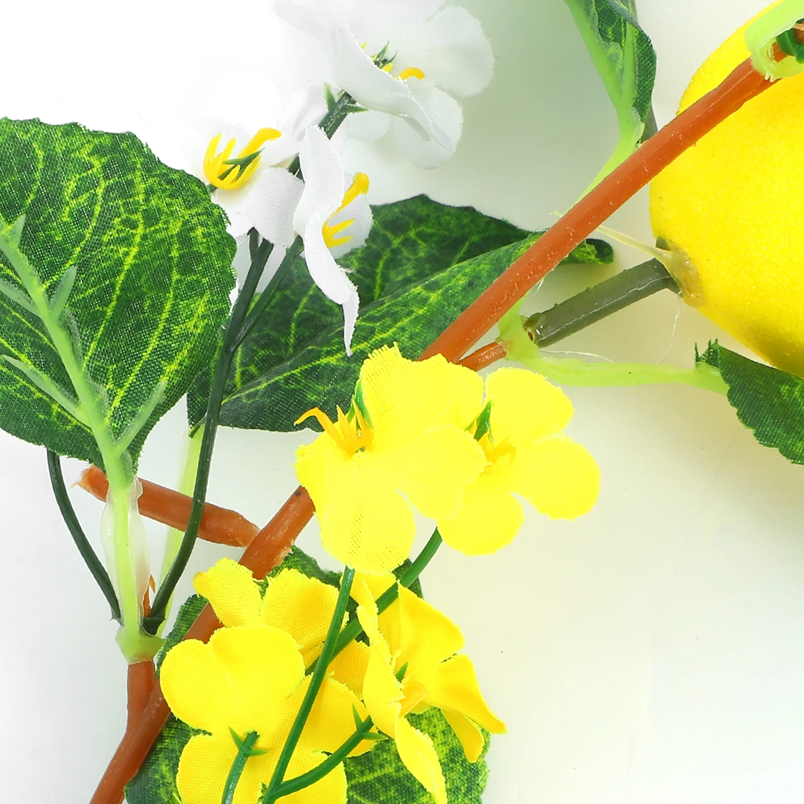 

Artificial Lemon Garland Spring Greenery Vine Hanging Decoration Door Wall Party Home Garden Seasonal Decor Lemon Garland